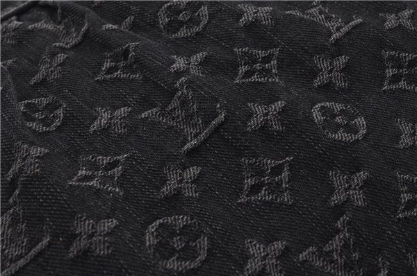 Auth Louis Vuitton Monogram Denim Neo Cabby Shoulder Hand Bag M95352 Black 8008D