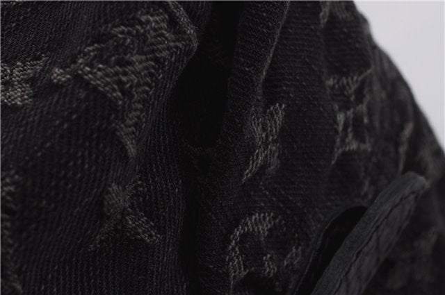 Auth Louis Vuitton Monogram Denim Neo Cabby Shoulder Hand Bag M95352 Black 8008D