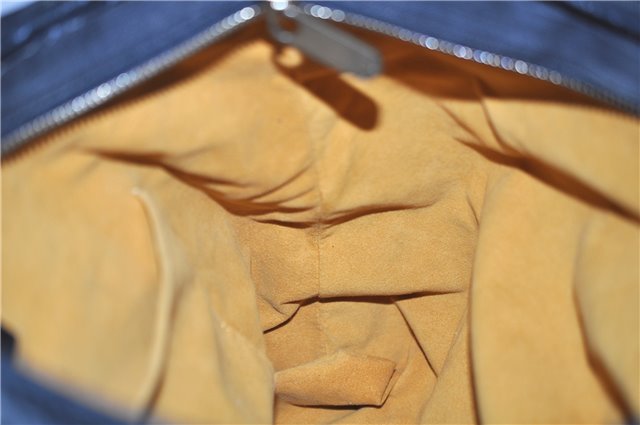 Auth Louis Vuitton Monogram Denim Neo Cabby Shoulder Hand Bag M95352 Black 8008D