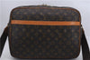 Auth Louis Vuitton Monogram Reporter GM Shoulder Cross Body Bag M45252 LV 8009D