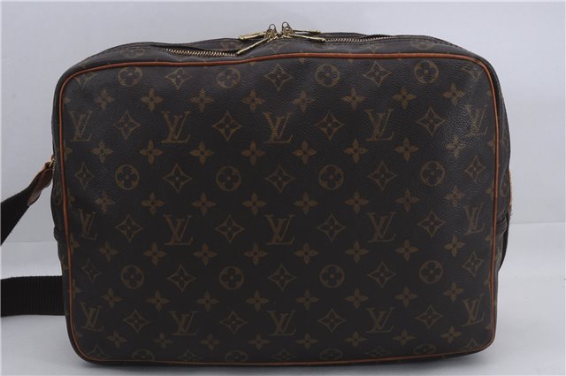 Auth Louis Vuitton Monogram Reporter GM Shoulder Cross Body Bag M45252 LV 8009D