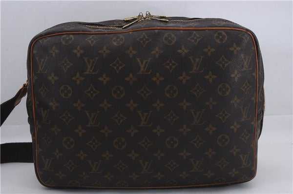 Auth Louis Vuitton Monogram Reporter GM Shoulder Cross Body Bag M45252 LV 8009D