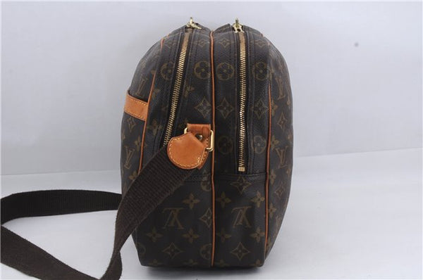 Auth Louis Vuitton Monogram Reporter GM Shoulder Cross Body Bag M45252 LV 8009D