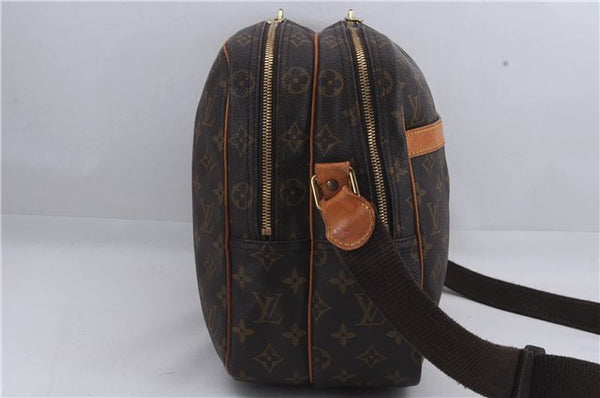 Auth Louis Vuitton Monogram Reporter GM Shoulder Cross Body Bag M45252 LV 8009D