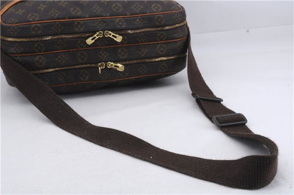 Auth Louis Vuitton Monogram Reporter GM Shoulder Cross Body Bag M45252 LV 8009D