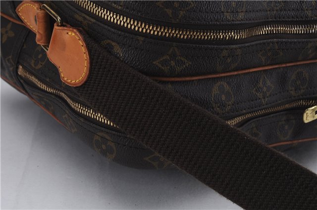 Auth Louis Vuitton Monogram Reporter GM Shoulder Cross Body Bag M45252 LV 8009D