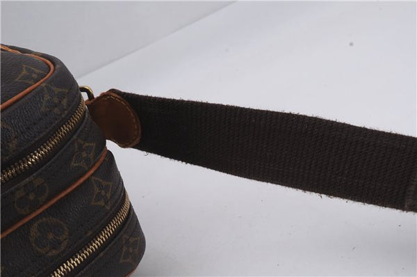 Auth Louis Vuitton Monogram Reporter GM Shoulder Cross Body Bag M45252 LV 8009D