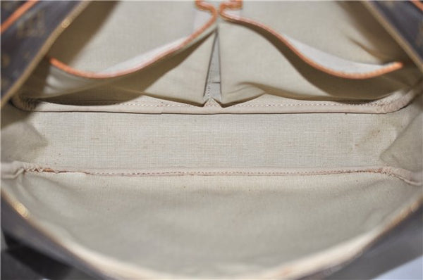 Auth Louis Vuitton Monogram Reporter GM Shoulder Cross Body Bag M45252 LV 8009D