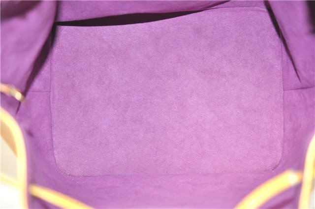 Authentic Louis Vuitton Epi Petit Noe Drawstring Bag Yellow M44109 LV 8009F