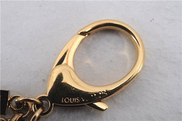 Auth Louis Vuitton Bag Bijoux De Sac Tapage Bag Charm M65090 Gold Silver 8010D