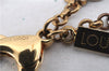 Auth Louis Vuitton Bag Bijoux De Sac Tapage Bag Charm M65090 Gold Silver 8010D