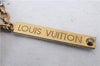 Auth Louis Vuitton Bag Bijoux De Sac Tapage Bag Charm M65090 Gold Silver 8010D