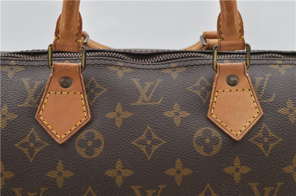 Authentic LOUIS VUITTON Monogram Speedy 40 Hand Bag M41522 LV 8011C