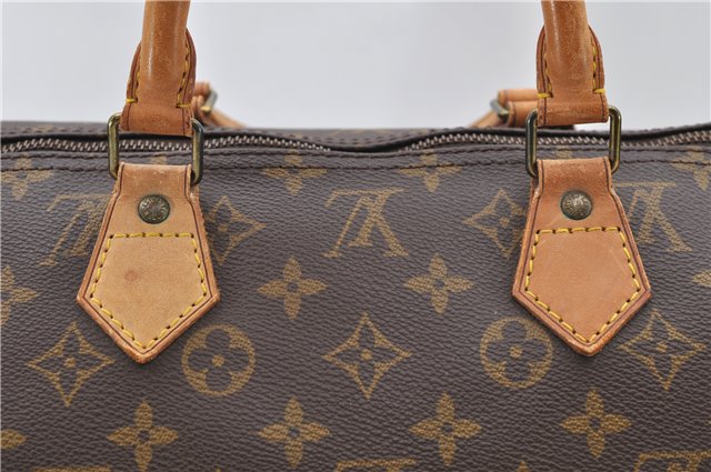 Authentic LOUIS VUITTON Monogram Speedy 40 Hand Bag M41522 LV 8011C