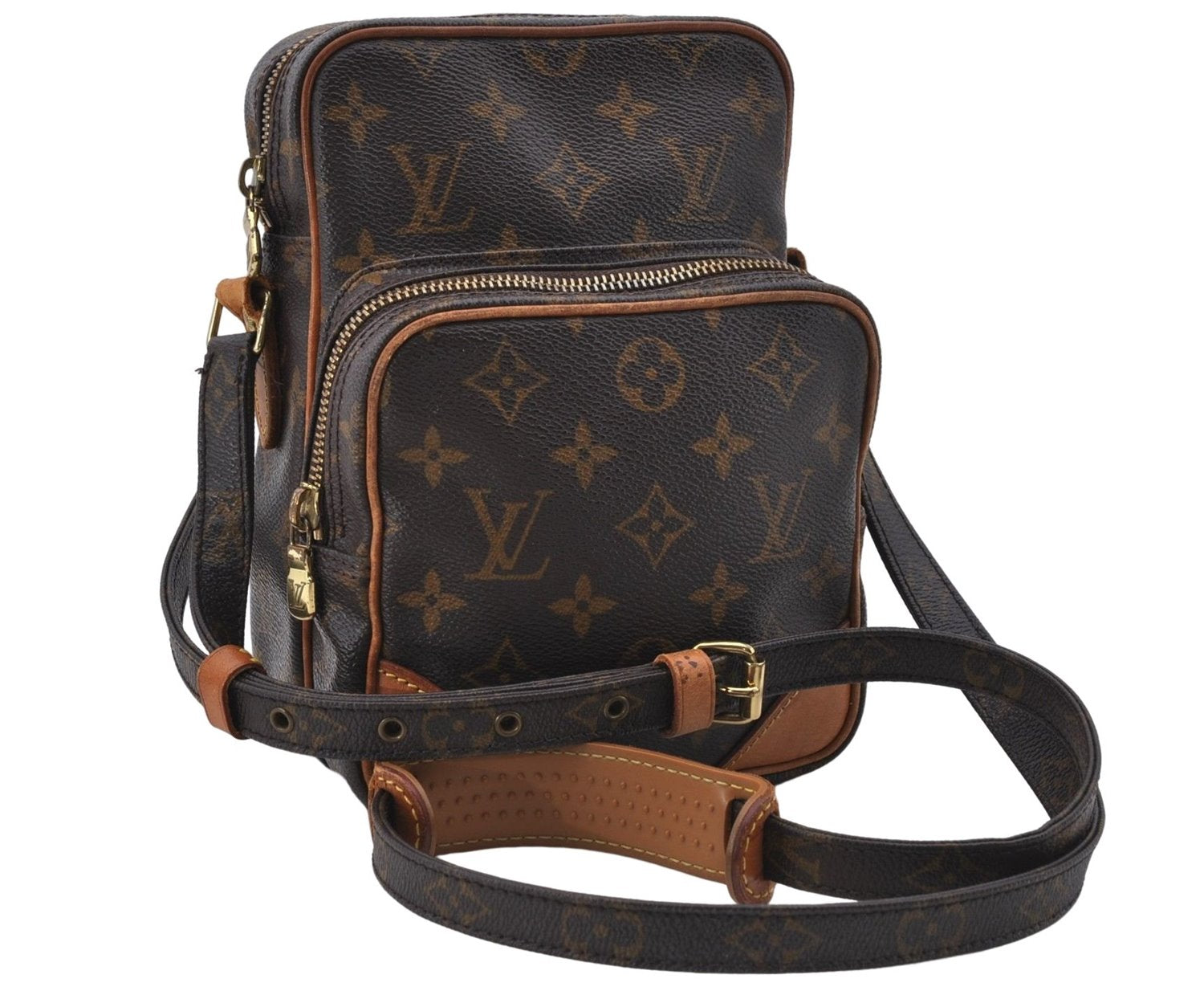 Authentic Louis Vuitton Monogram Amazone Shoulder Cross Body Bag M45236 LV 8012D