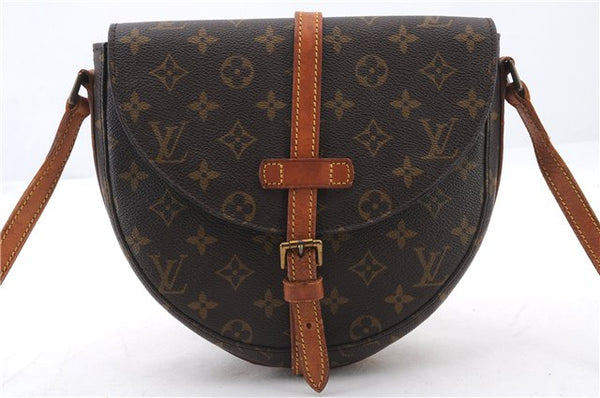 Auth LOUIS VUITTON Monogram Chantilly MM Shoulder Cross Body Bag M51233 LV 8013C