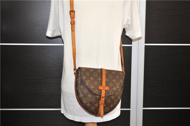 Auth LOUIS VUITTON Monogram Chantilly MM Shoulder Cross Body Bag M51233 LV 8013C