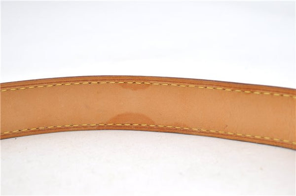 Authentic Louis Vuitton Leather Shoulder Strap Beige 35.0-39.0" LV 8013D