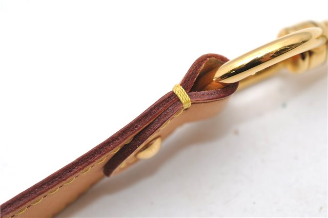 Authentic Louis Vuitton Leather Shoulder Strap Beige 35.0-39.0