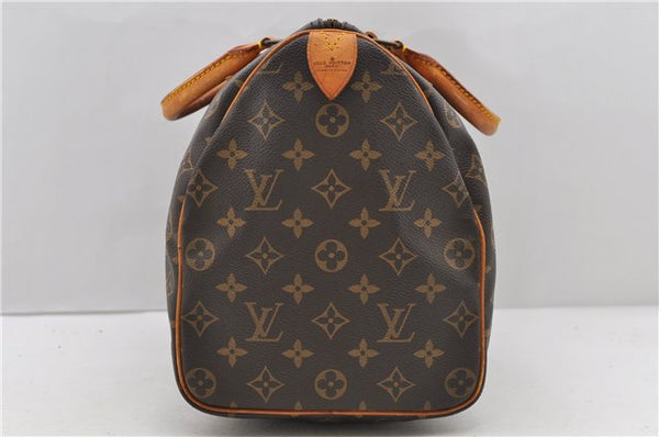 Authentic LOUIS VUITTON Monogram Speedy 35 Hand Bag M41524 LV 8014C