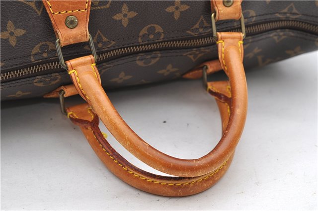 Authentic LOUIS VUITTON Monogram Speedy 35 Hand Bag M41524 LV 8014C