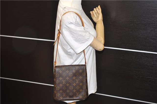 Authentic Louis Vuitton Monogram Musette Salsa Shoulder Bag M51258 LV 8015D