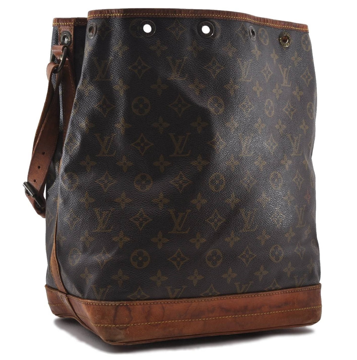 Authentic LOUIS VUITTON Monogram Noe Shoulder Bag M42224 LV 8016C