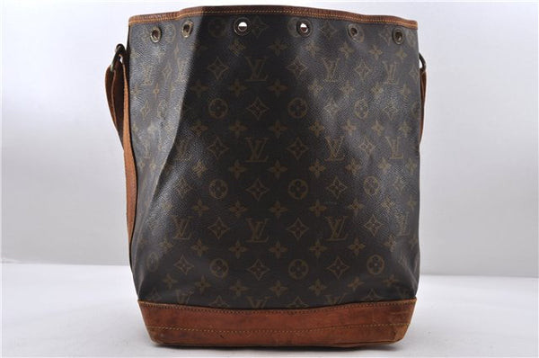 Authentic LOUIS VUITTON Monogram Noe Shoulder Bag M42224 LV 8016C