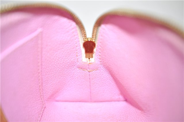 Auth Louis Vuitton Monogram Multicolor Pochette Cosmetic Pouch White LV 8016D