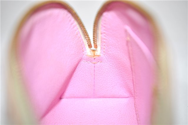 Auth Louis Vuitton Monogram Multicolor Pochette Cosmetic Pouch White LV 8016D