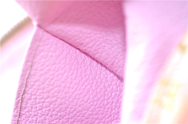 Auth Louis Vuitton Monogram Multicolor Pochette Cosmetic Pouch White LV 8016D