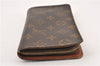 Authentic Louis Vuitton Monogram Porte Monnaie Zip Long Wallet M61727 LV 8017F