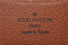 Authentic Louis Vuitton Monogram Porte Monnaie Zip Long Wallet M61727 LV 8017F