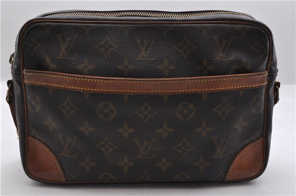 Auth LOUIS VUITTON Monogram Trocadero 27 Shoulder Cross Body Bag M51274 LV 8018C