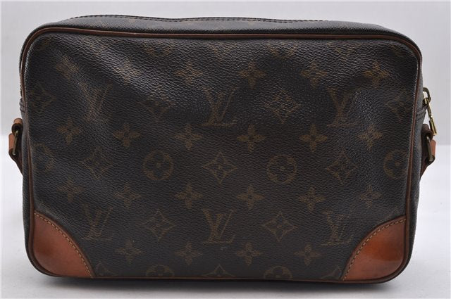 Auth LOUIS VUITTON Monogram Trocadero 27 Shoulder Cross Body Bag M51274 LV 8018C