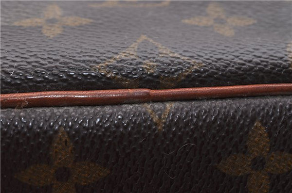 Auth LOUIS VUITTON Monogram Trocadero 27 Shoulder Cross Body Bag M51274 LV 8018C