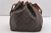 Authentic Louis Vuitton Monogram Petit Noe M42226 Shoulder Drawstring Bag 8018F