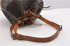 Authentic Louis Vuitton Monogram Petit Noe M42226 Shoulder Drawstring Bag 8018F