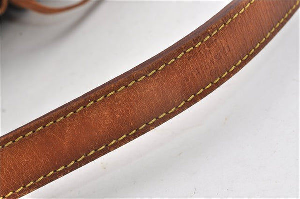 Authentic Louis Vuitton Monogram Petit Noe M42226 Shoulder Drawstring Bag 8018F