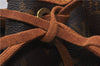 Authentic Louis Vuitton Monogram Petit Noe M42226 Shoulder Drawstring Bag 8018F