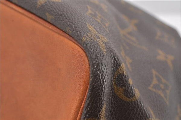 Authentic Louis Vuitton Monogram Petit Noe M42226 Shoulder Drawstring Bag 8018F