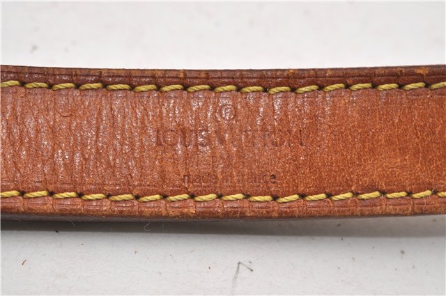 Authentic Louis Vuitton Monogram Petit Noe M42226 Shoulder Drawstring Bag 8018F