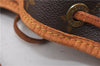 Authentic Louis Vuitton Monogram Petit Noe M42226 Shoulder Drawstring Bag 8018F
