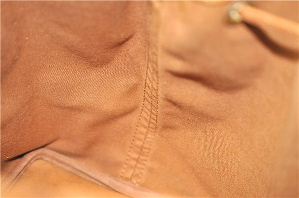 Authentic Louis Vuitton Monogram Petit Noe M42226 Shoulder Drawstring Bag 8018F