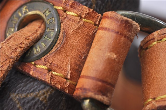 Authentic Louis Vuitton Monogram Petit Noe M42226 Shoulder Drawstring Bag 8018F