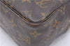 Auth LOUIS VUITTON Monogram Trousse Toilette 28 Clutch Hand Bag M47522 LV 8022C