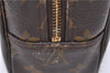 Auth LOUIS VUITTON Monogram Trousse Toilette 28 Clutch Hand Bag M47522 LV 8022C