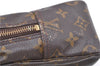 Auth LOUIS VUITTON Monogram Trousse Toilette 28 Clutch Hand Bag M47522 LV 8022C