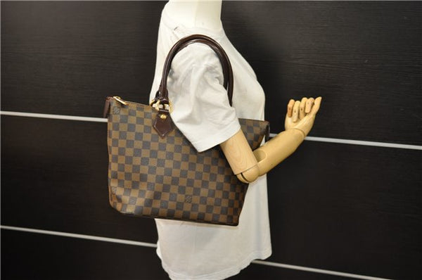 Authentic Louis Vuitton Damier Saleya PM Shoulder Tote Bag N51183 LV 8022D