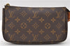 Authentic LOUIS VUITTON Monogram Pochette Accessoires Pouch M51980 LV 8024C